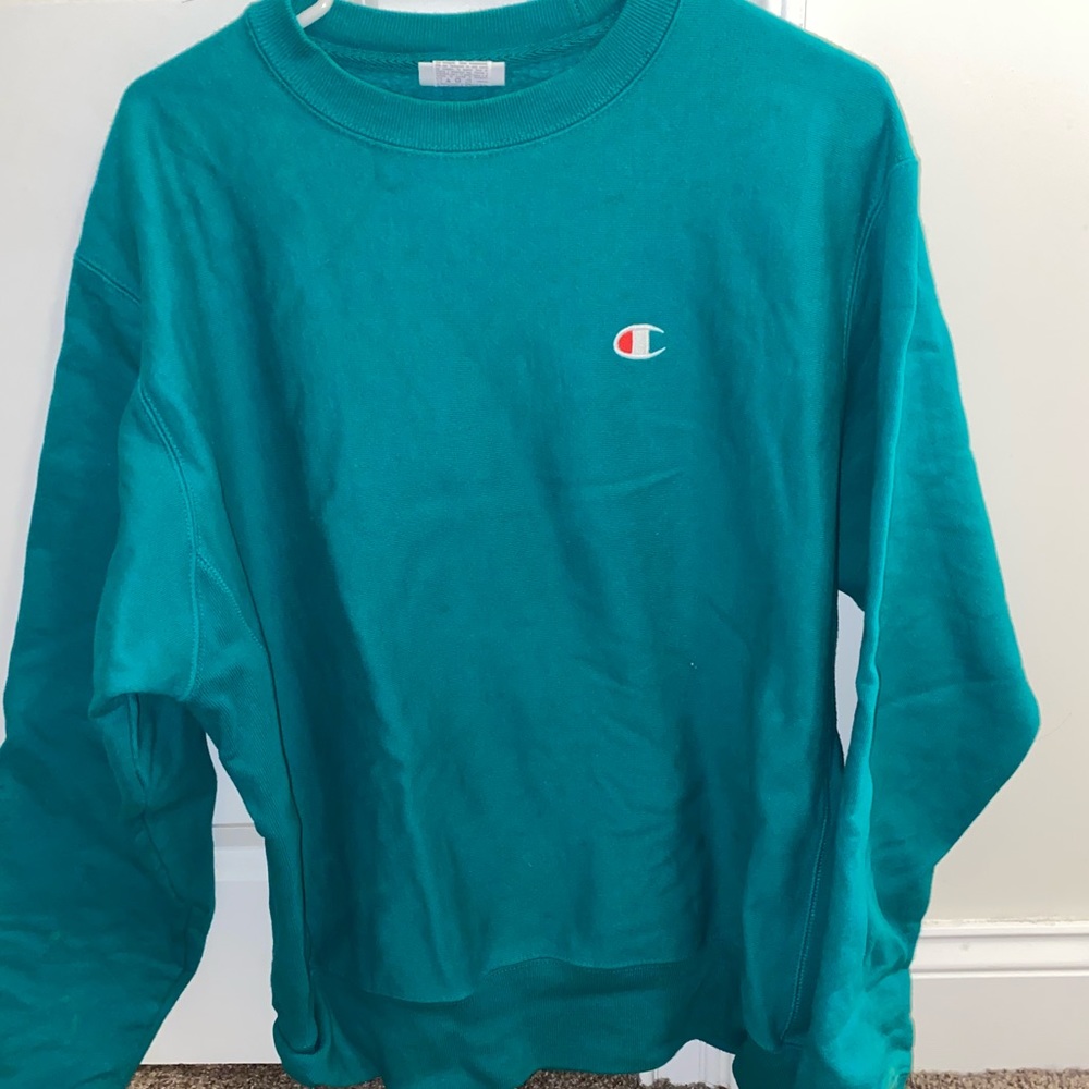 Champion crewneck hoodie !!
